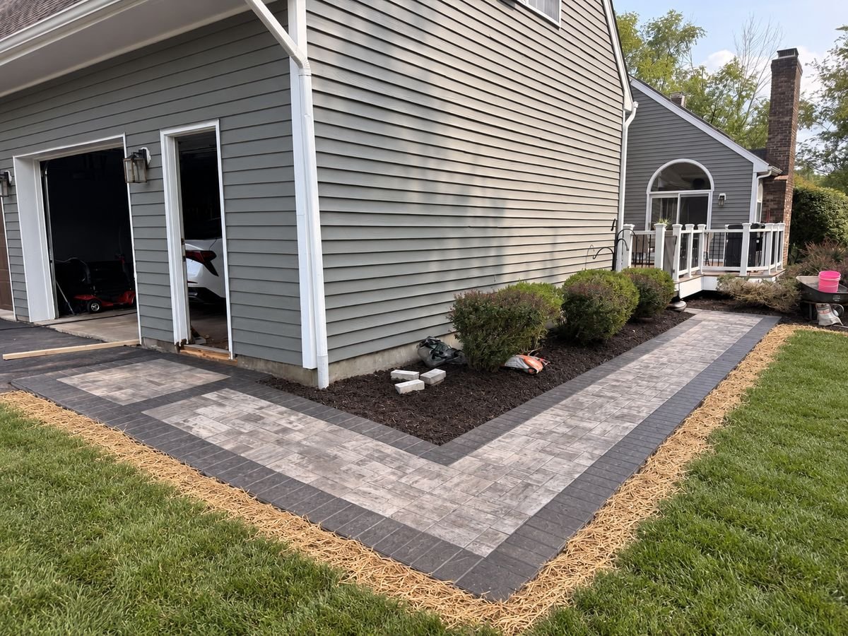 Walkway Restoration — after Apex Exterior Services completed the work